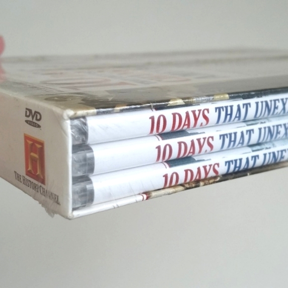 DVD 10 Days That Unexpectedly Changed America History Channel DVD 3 DVD Set New - Picture 2 of 9